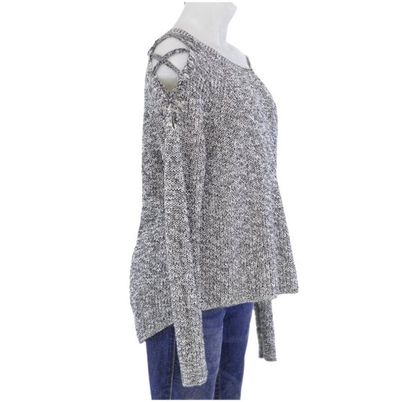 Express Marbled High Low Sweater (M) - Picture 1 of 3